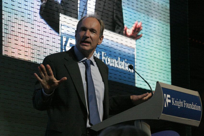 father of the internet Sir Tim Berners-Lee