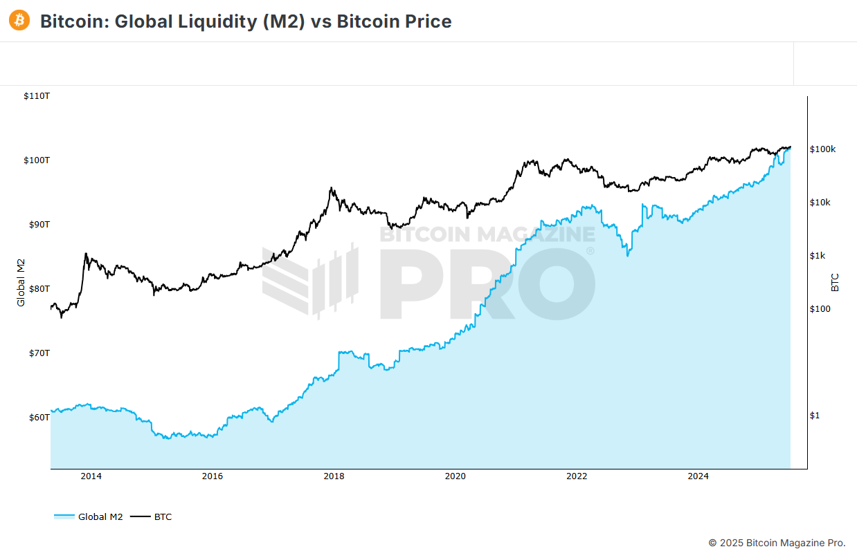 Bitcoin Breaks Records with 100% Profitable Days and Unmatched Returns 6 Bitcoin: Global Liquidity vs Bitcoin Price