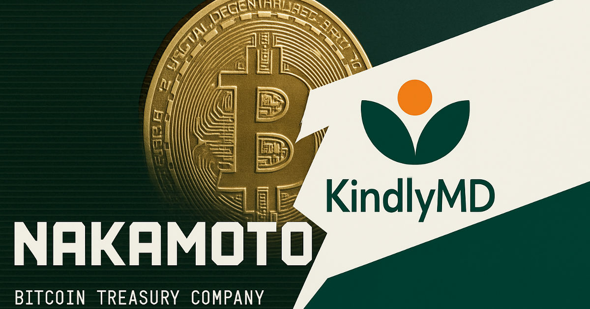 KindlyMD Buys 5,744 Bitcoin For 9 Million To Expand Nakamoto Bitcoin Treasury