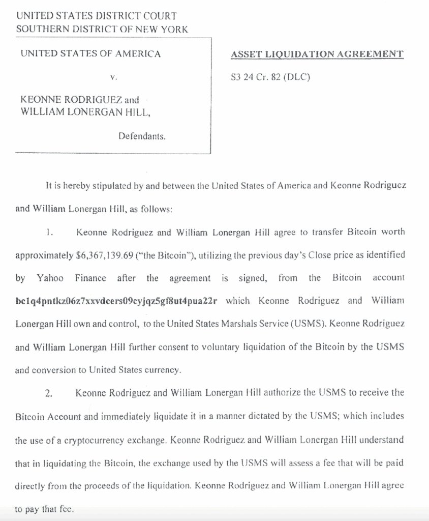 Did DOJ Prosecutors Violate Trump’s Executive Order by Selling the Forfeited Samourai Wallet Bitcoin? 3
