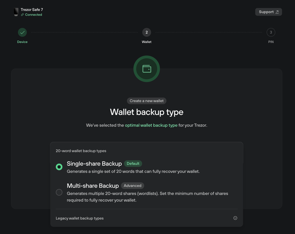 Trezor Safe 7 Review: The FOSS Self Custody Hardware Wallet